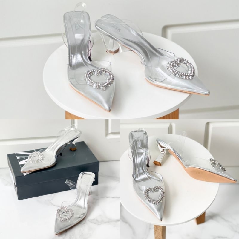 Zara Heels 6cm Selop S19093