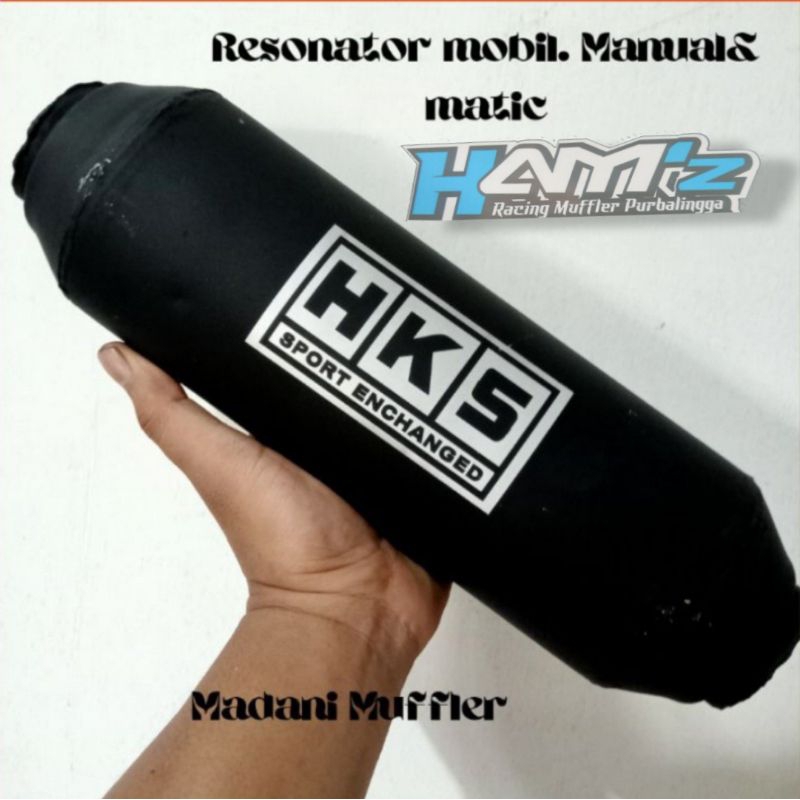 Resonator kapsul knalpot racing mobil bensin, carry, futura, innova, avanza, xenia, calya, sigra, ki