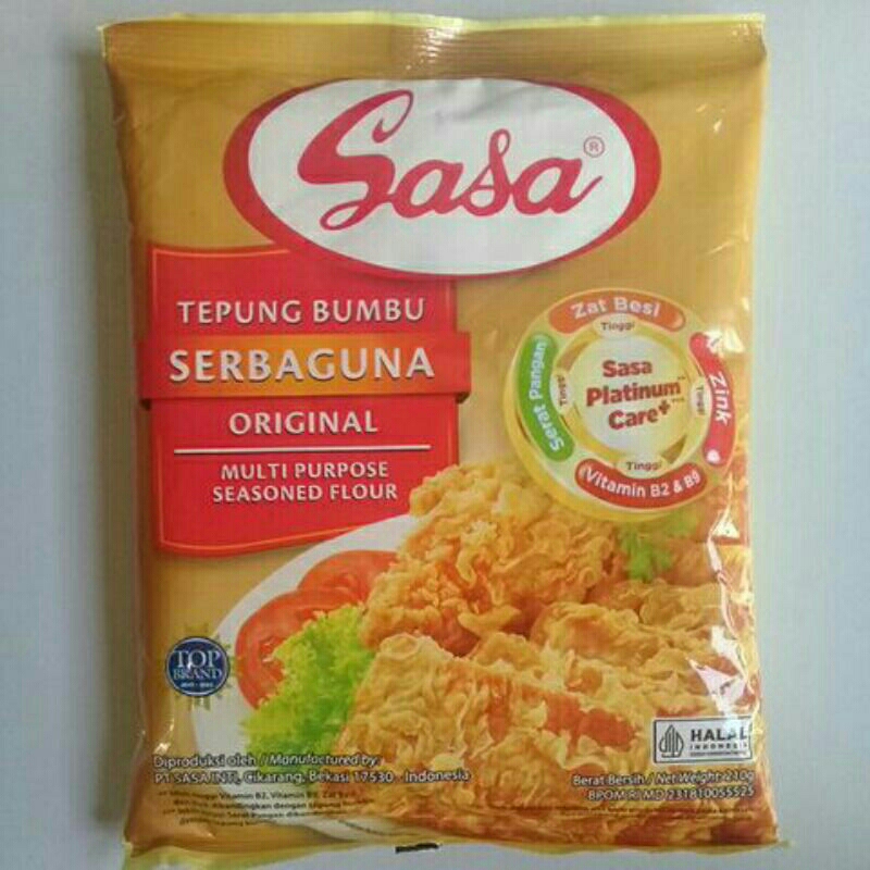 

~MOS~ Tepung Bumbu Sasa 210 gr. Tepung Bumbu Serbaguna. Bumbu Masak.