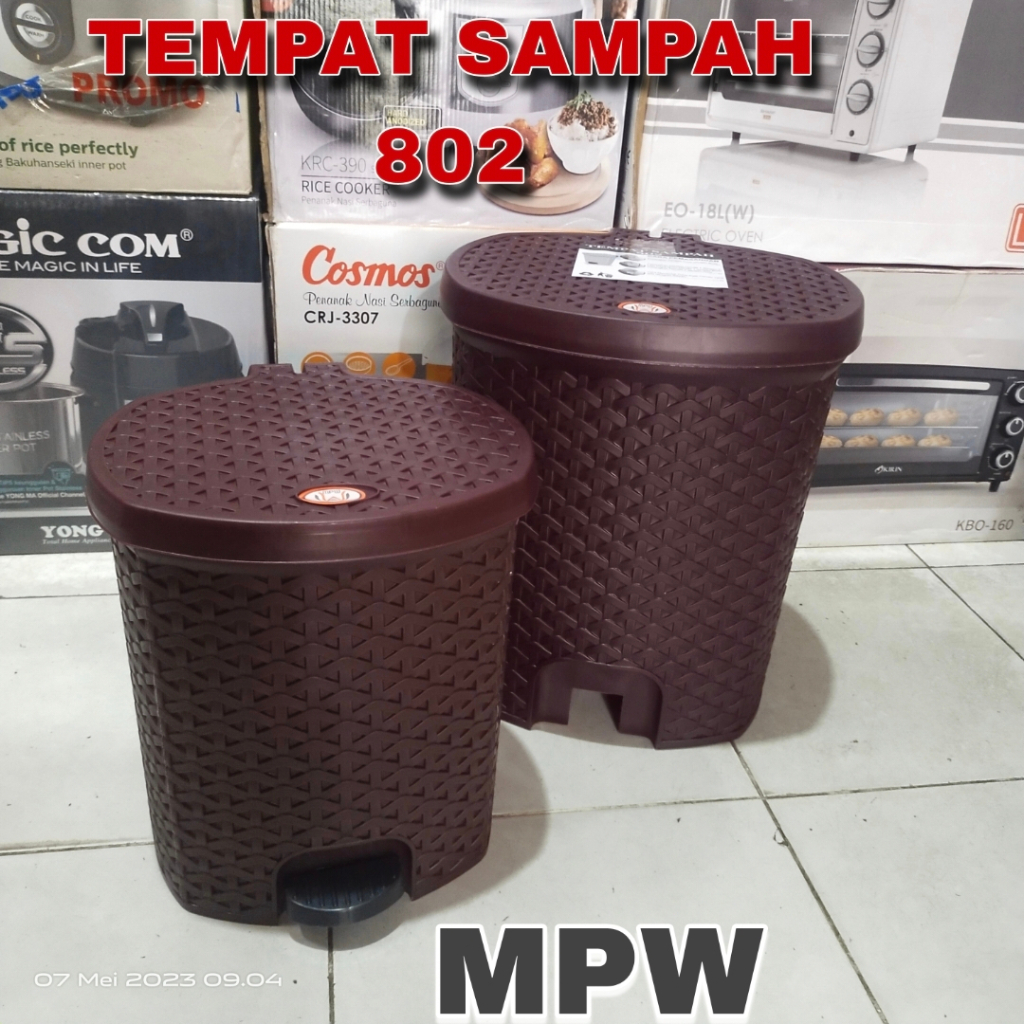 TEMPAT SAMPAH INJEK ANYAM MPW