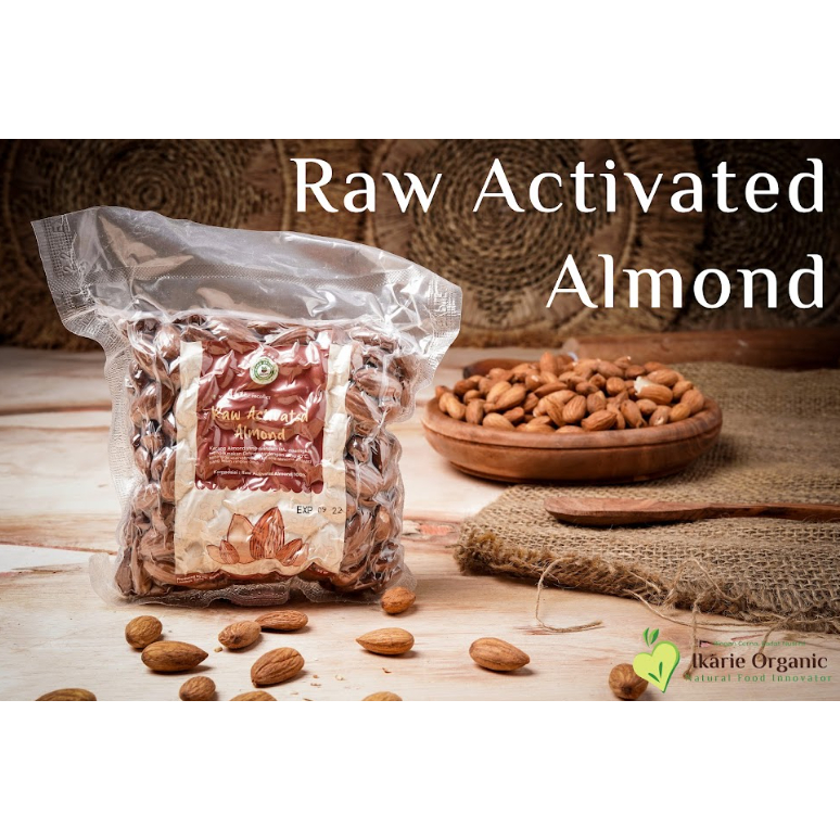 

Raw Activated Almond Ikarie Organic by dr herlin