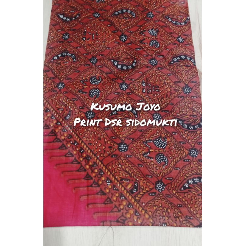 Udeng Batik Print Adat Jawa Segi Empat 1x1 Meter