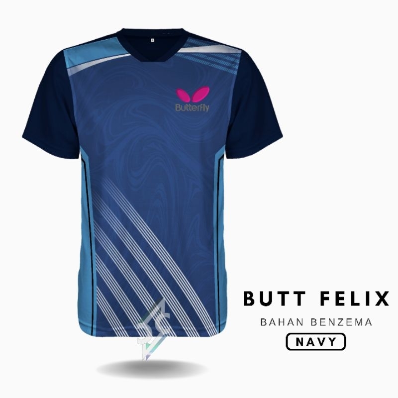 BPP-06 BUTT FELIX❗BAJU PING-PONG DEWASA BAJU TENIS MEJA JERSEY PING-PONG PRINT