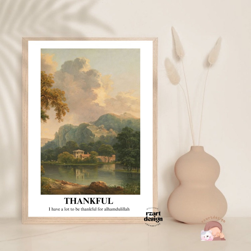 walldecor aestestic vintage Jati Belanda