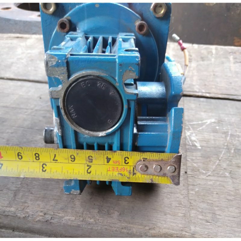 Ac Motor Gearbox Worm Ratio 1 50 40W