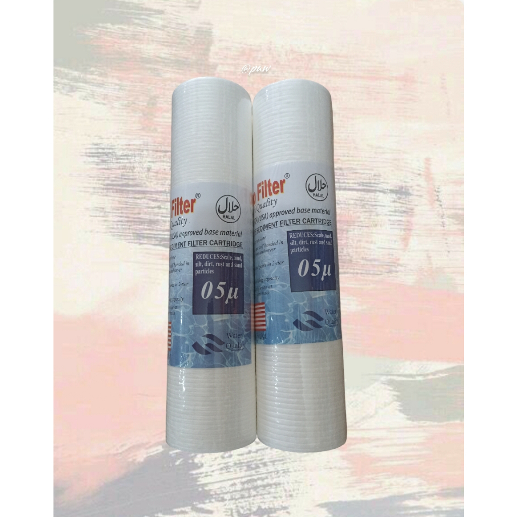 Filter Air 10" / Nano Filter Sedimen/ Saringan Air Catdridge/ Filter Nano