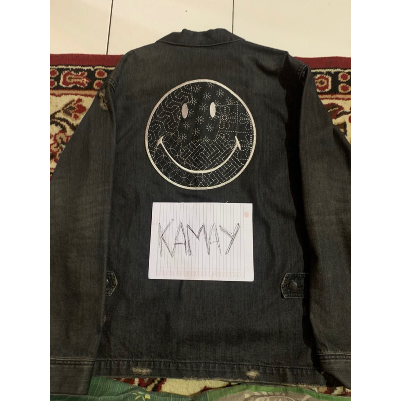 jacket overall aye x smiley