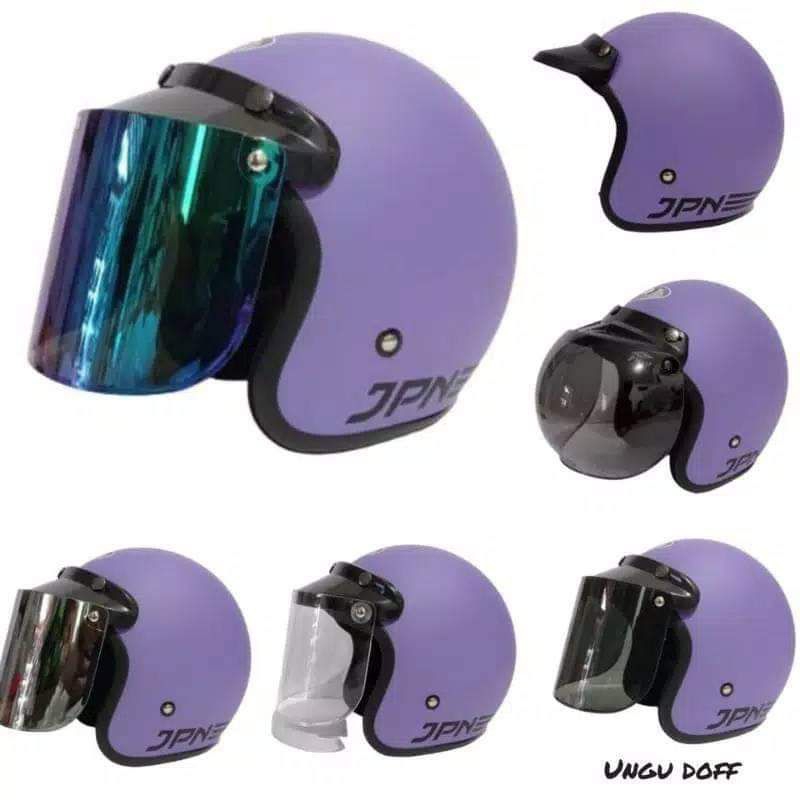 Helm JPN ARC Original Set kaca datar