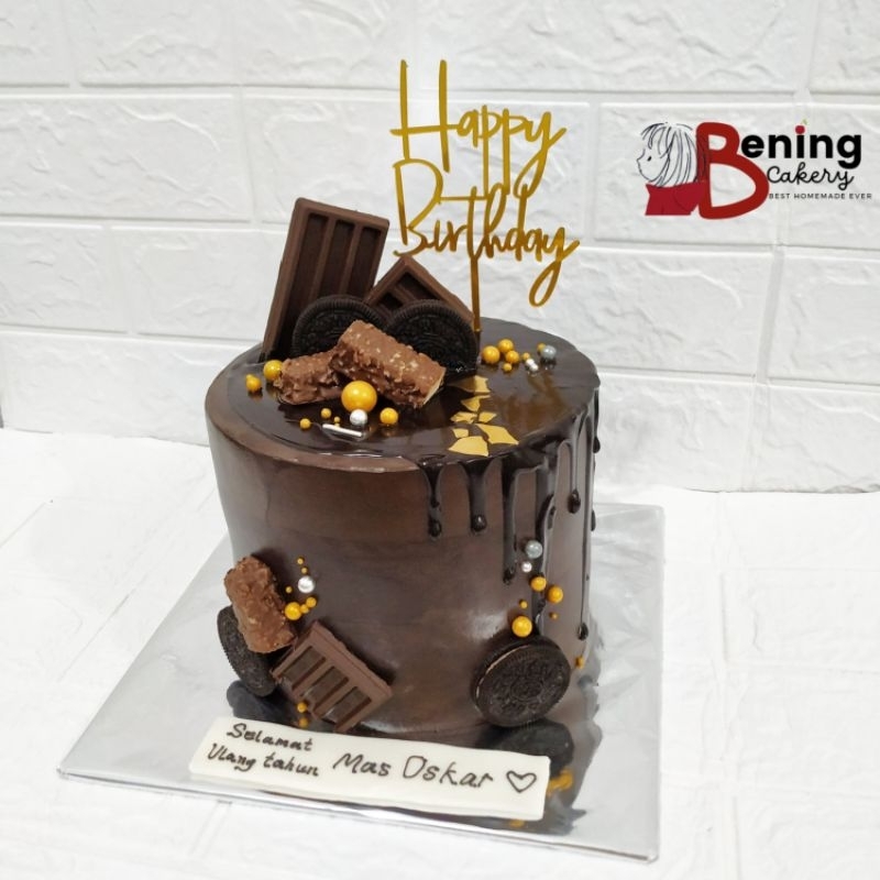 

CAKE BLACKFOREST by bening cakery DOUBLE CHOC