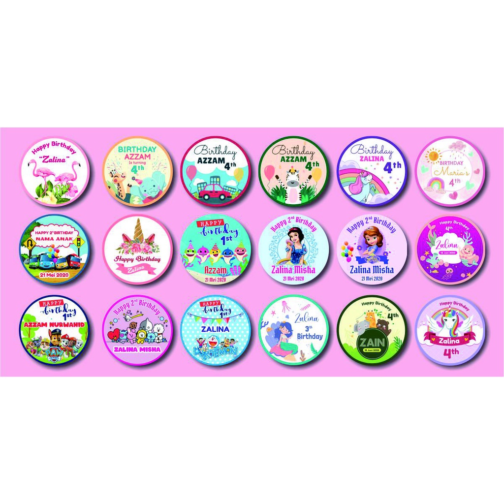 

Stiker Ulang Tahun Anak Custom , Stiker Bento Custom, Sticker Ulang Tahun Anak Custom, Sticker Bento Custom