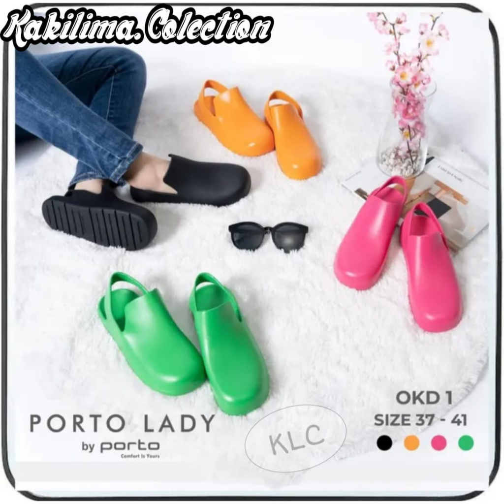 Sandal okd slip on flatform wanita sandal style korean kekinian