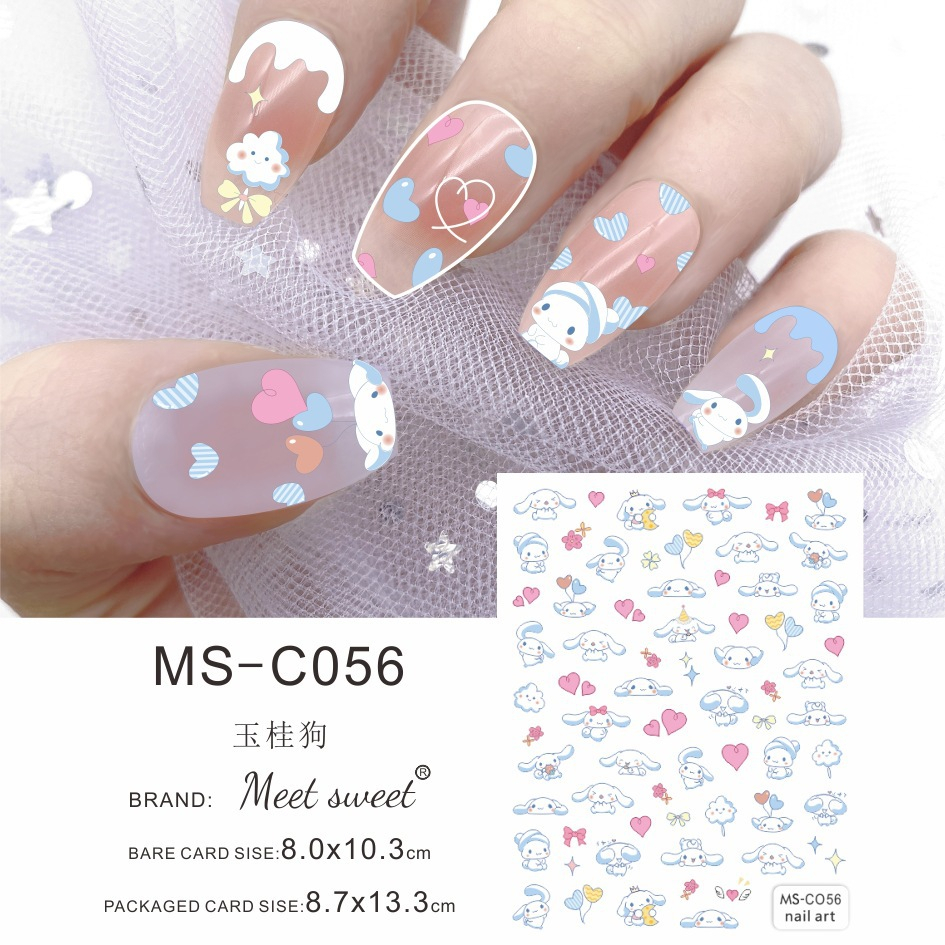 STIKER KUKU SANRIO / STICKER KUKU CINAMOROLL/ KUROMI / MELODY ANAK DEWASA