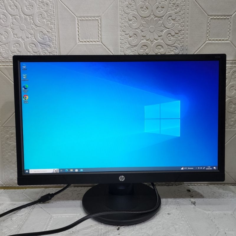 MONITOR LED HP 21 INCH WIDE RESOLUSI FULL HD 1920X1080 LIKE NEW