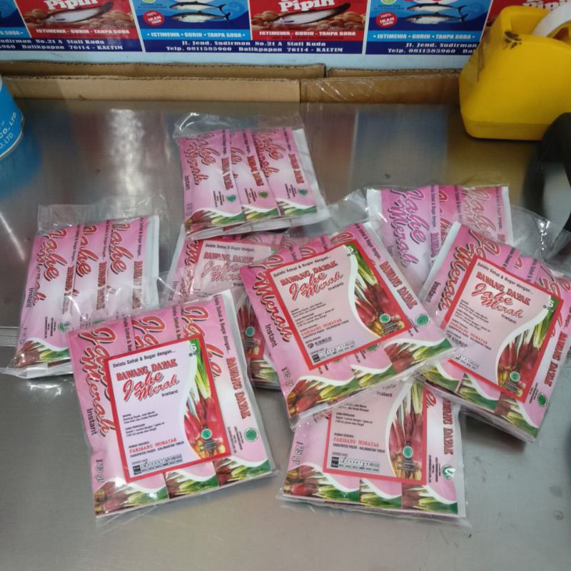 

Bawang dayak jahe merah instant