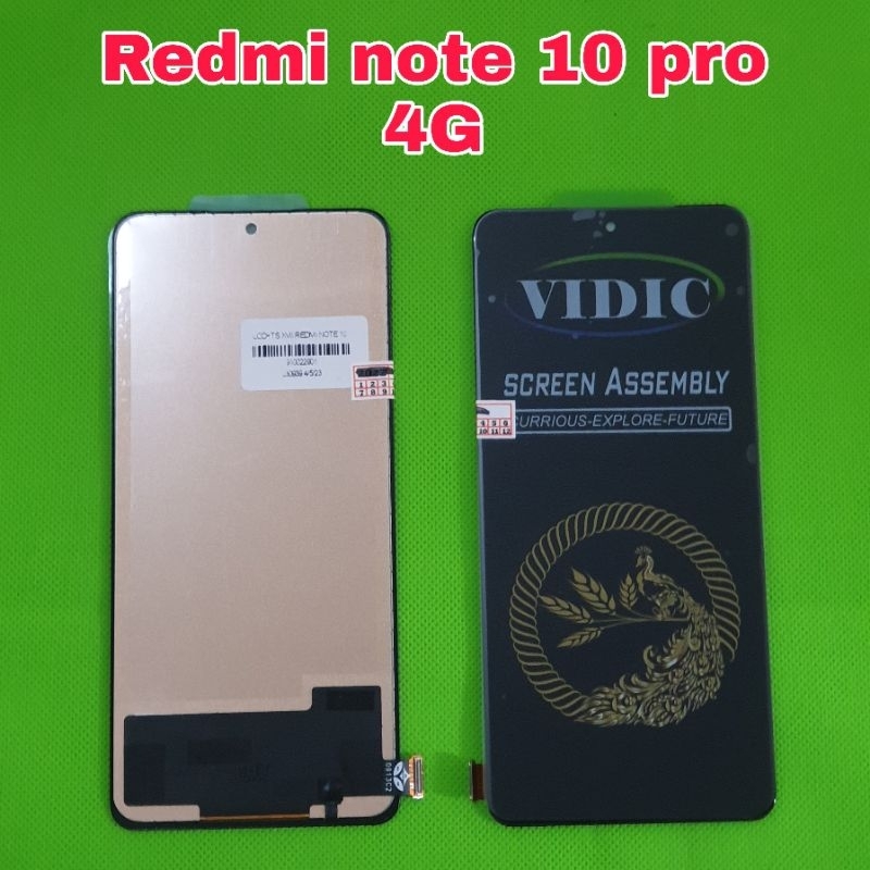 lcd touchscreen xiaomi redmi note 10 pro 4g/note 11 pro 4g vidic