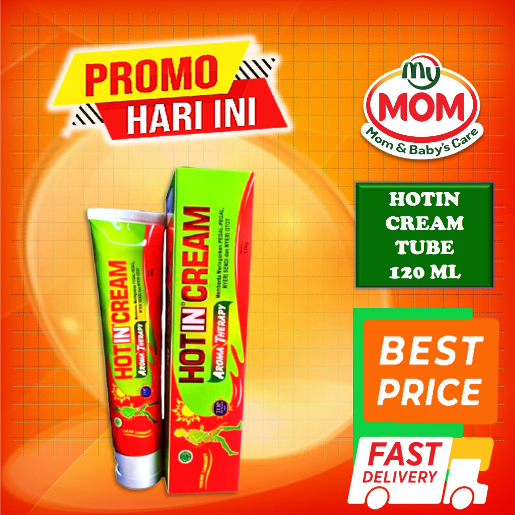 [BPOM] Hotin Cream TUBE Series 120ml &amp; 60ml / Hot in Krim Pegal Nyeri Otot 120 ml &amp; 60 ml / MY MOM