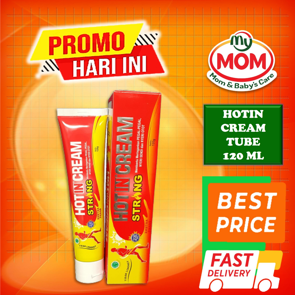 [BPOM] Hotin Cream TUBE Series 120ml &amp; 60ml / Hot in Krim Pegal Nyeri Otot 120 ml &amp; 60 ml / MY MOM