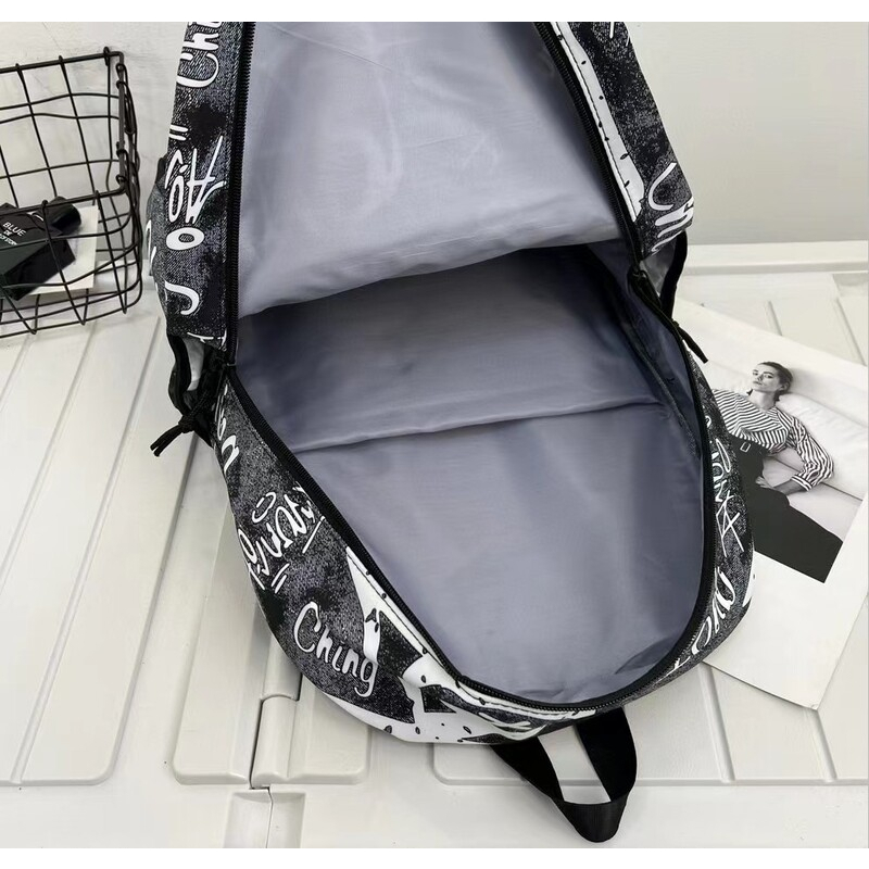 Tas Ransel Sekolah Pria 01314090 Tas Import Kekinian Bermotif
