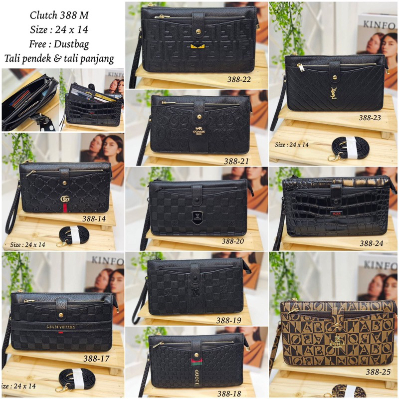 CLUTCH SELEMPANG PREMIUM / TAS SELEMPANG CEWEK / TAS 3RUANG KANCING DEPAN / TAS PREMIUM TALI PENDEK TALI PANJANG