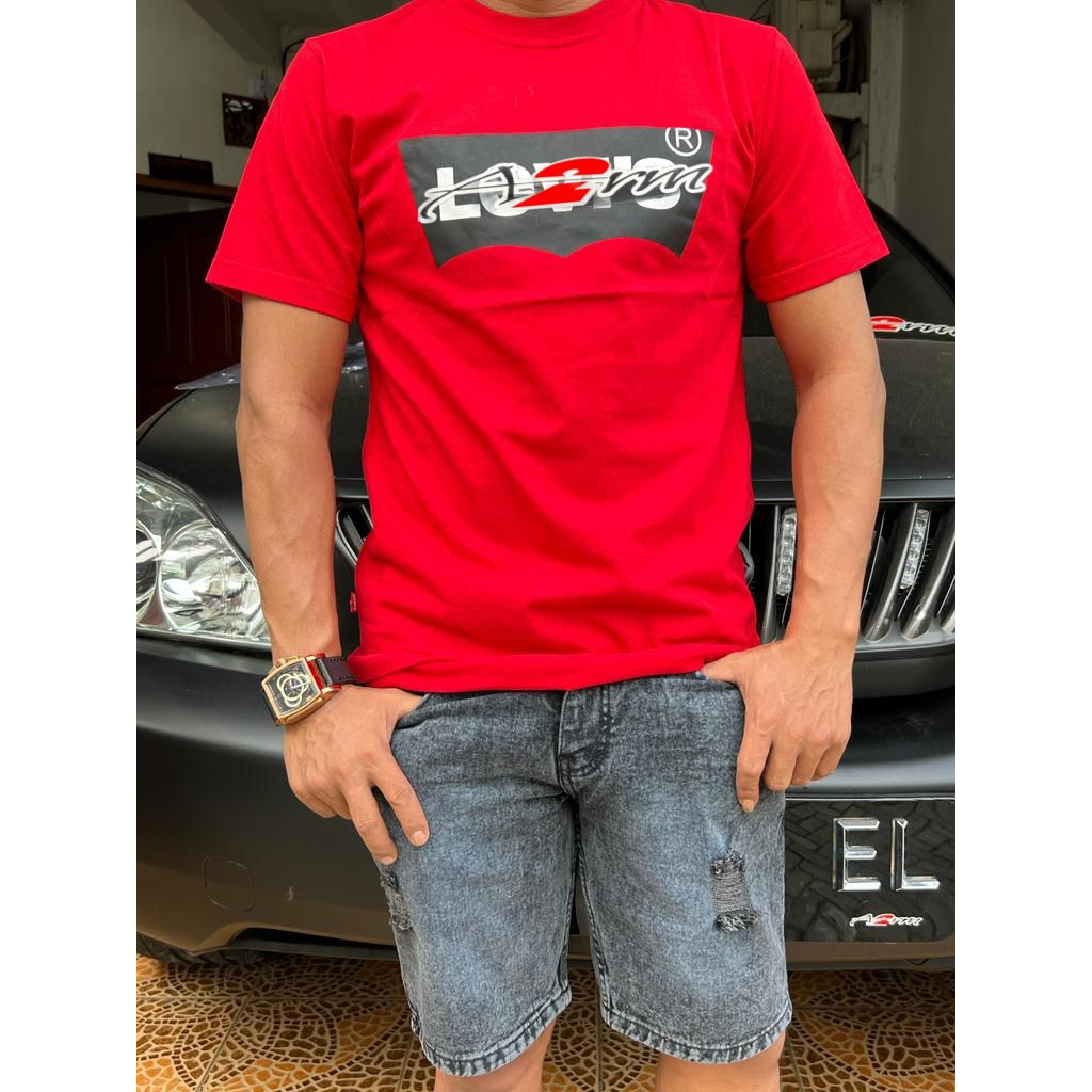 baju kaos pria logo model terbaru katun combed 24s made in philipin