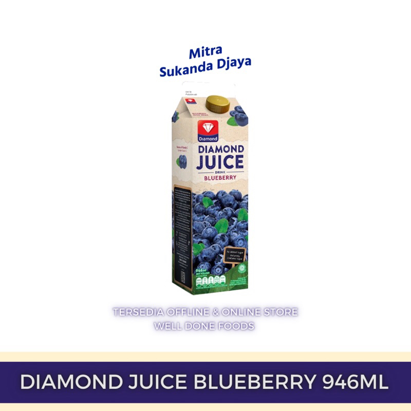 

Diamond Juice Blueberry 946ml