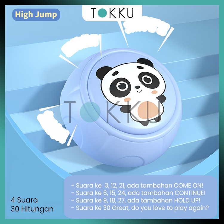 TOKKU Height Finder Jump High Mainan Berhitung Anak/Pertumbuhan Badan Anak/Loncat/Bahasa Inggris