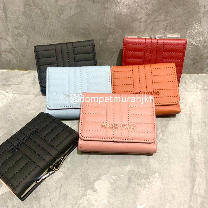 Dompet Wanita Behel Mini | Dompet Wanita Lipat Mini Import Murah | Dompet Behel Mini Forever Young |