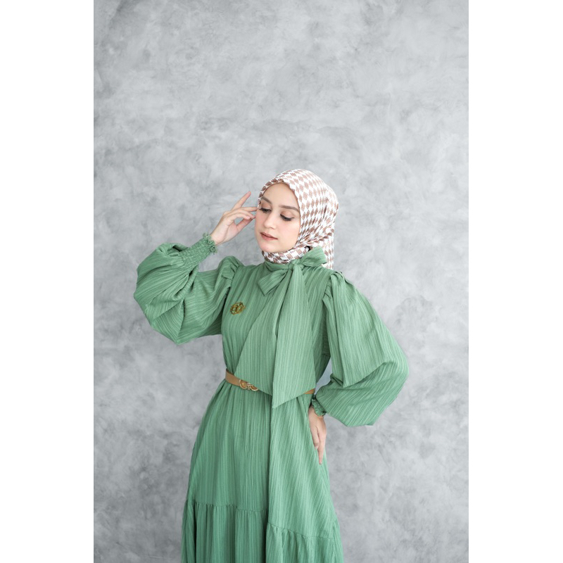 Ounadoutfit Mariyam Dress premium | dress wanita premium | dress muslimah | dress polos wanita | dress busui