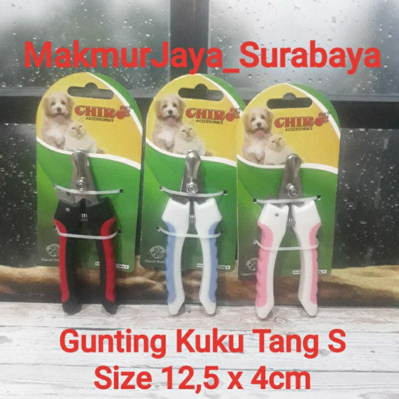 Gunting kuku Tang S untuk kucing Anjing burung dll