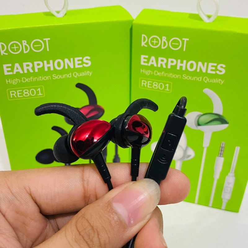 ROBOT RE801 Ultra BASS Headset/earphone handset wire stereo