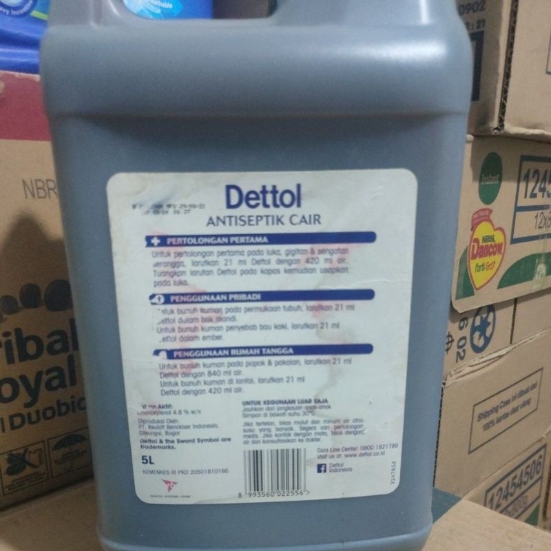 Dettol anti septik 5Liter