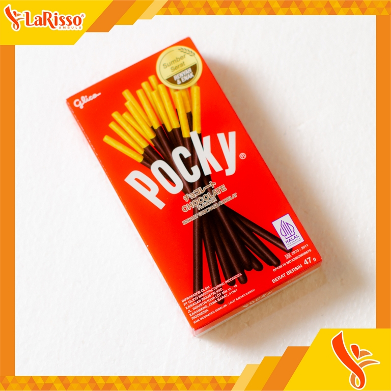 

GLICO POCKY BISKUIT STICK RASA COKELAT 47GR