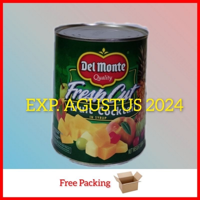 

Delmonte fruit cocktail 825gr/ buah kaleng/ buah koktail kaleng