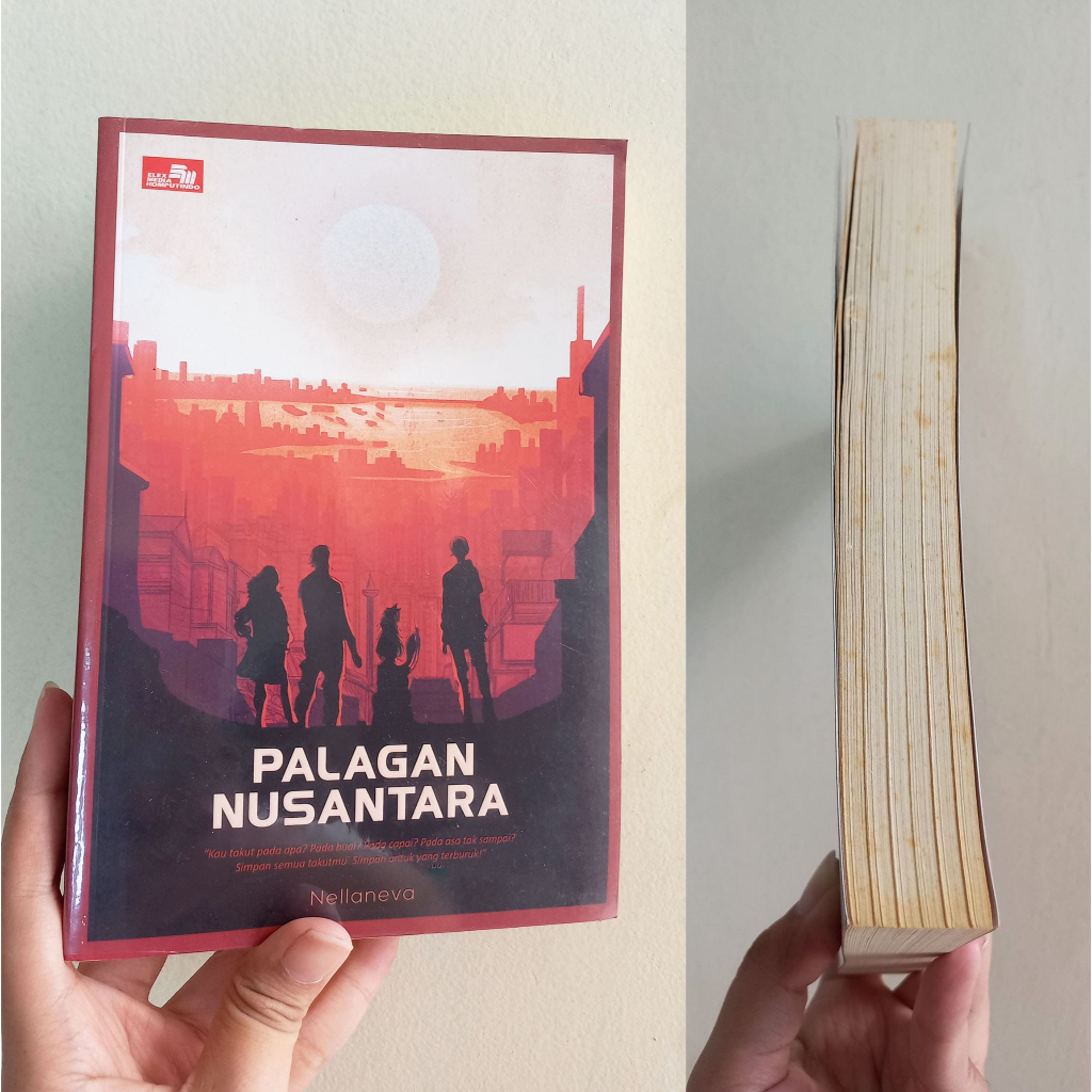 Novel Palagan Nusantara oleh Nellaneva Elex Media Second (koleksi pribadi)
