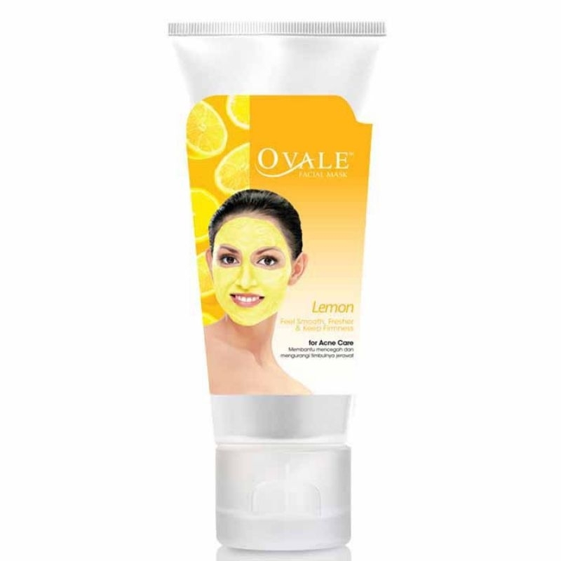 Ovale Facial Mask Lemon /Yam Bean 75Gr