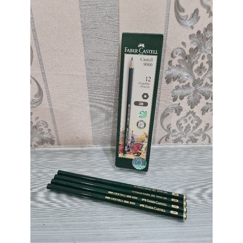 

PENSIL KAYU FABER CASTELL 2B COMPUTER / PENSIL UJIAN / PINSIL FABER CASTELL / ATK / PENSIL SEKOLAH