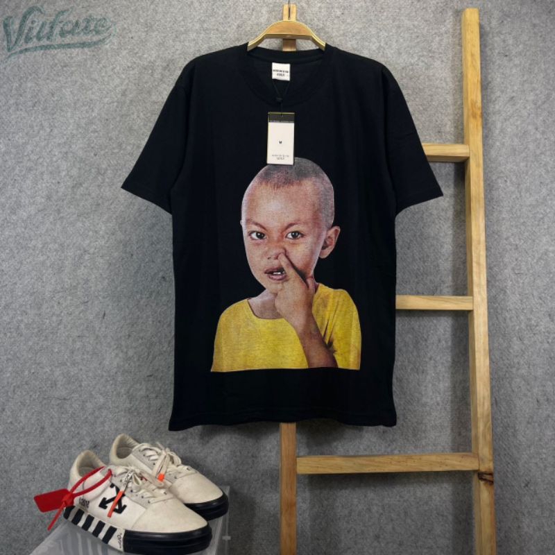 KAOS ADLV BABY FACE/KAOS HITAM PRIA WANITA ADEM