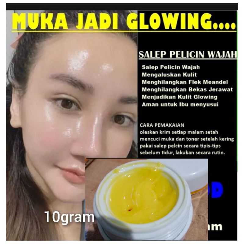 SALEP FLEK PELICIN WAJAH // KRIM WAJAH GLOWING //  KRIM PEMUTIH