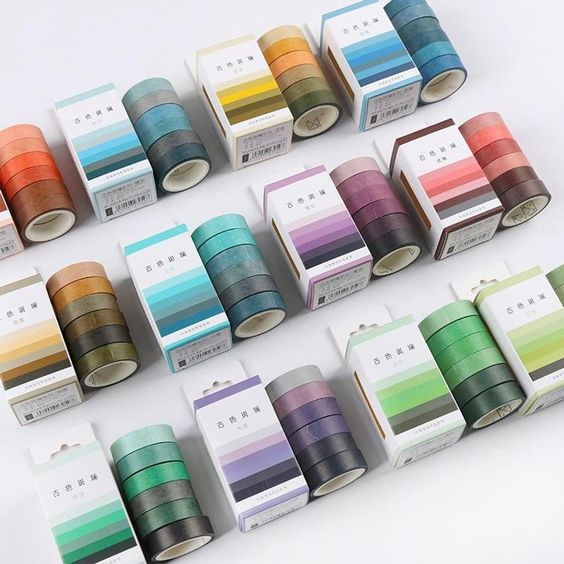 

WASHI tape set 5pc polos