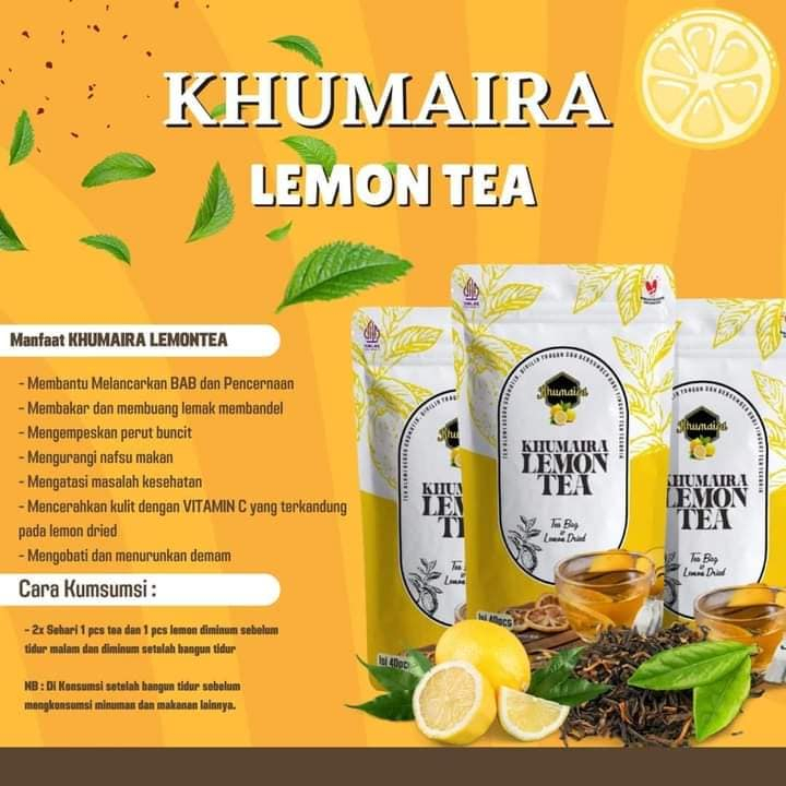 

humaira lemon tea/ teh pelangsing/ humaira pelangsing/ khumairah lemon tea