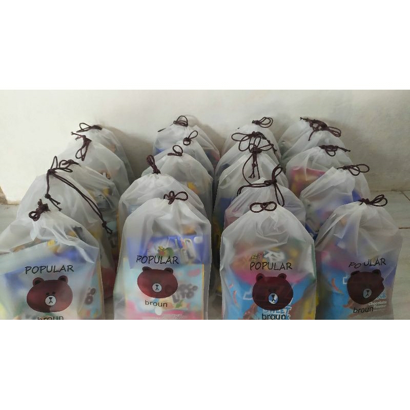 

Paket Hemat Bingkisan Snack Ultah Anak