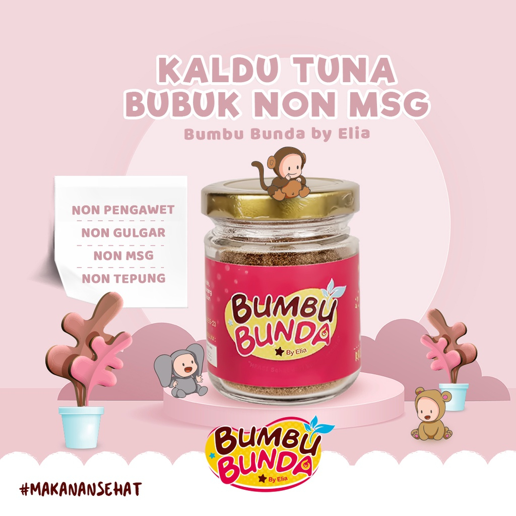 KALDU Mpasi bayi Bumbu Bunda by Elia Tanpa / Non MSG dan Pengawet