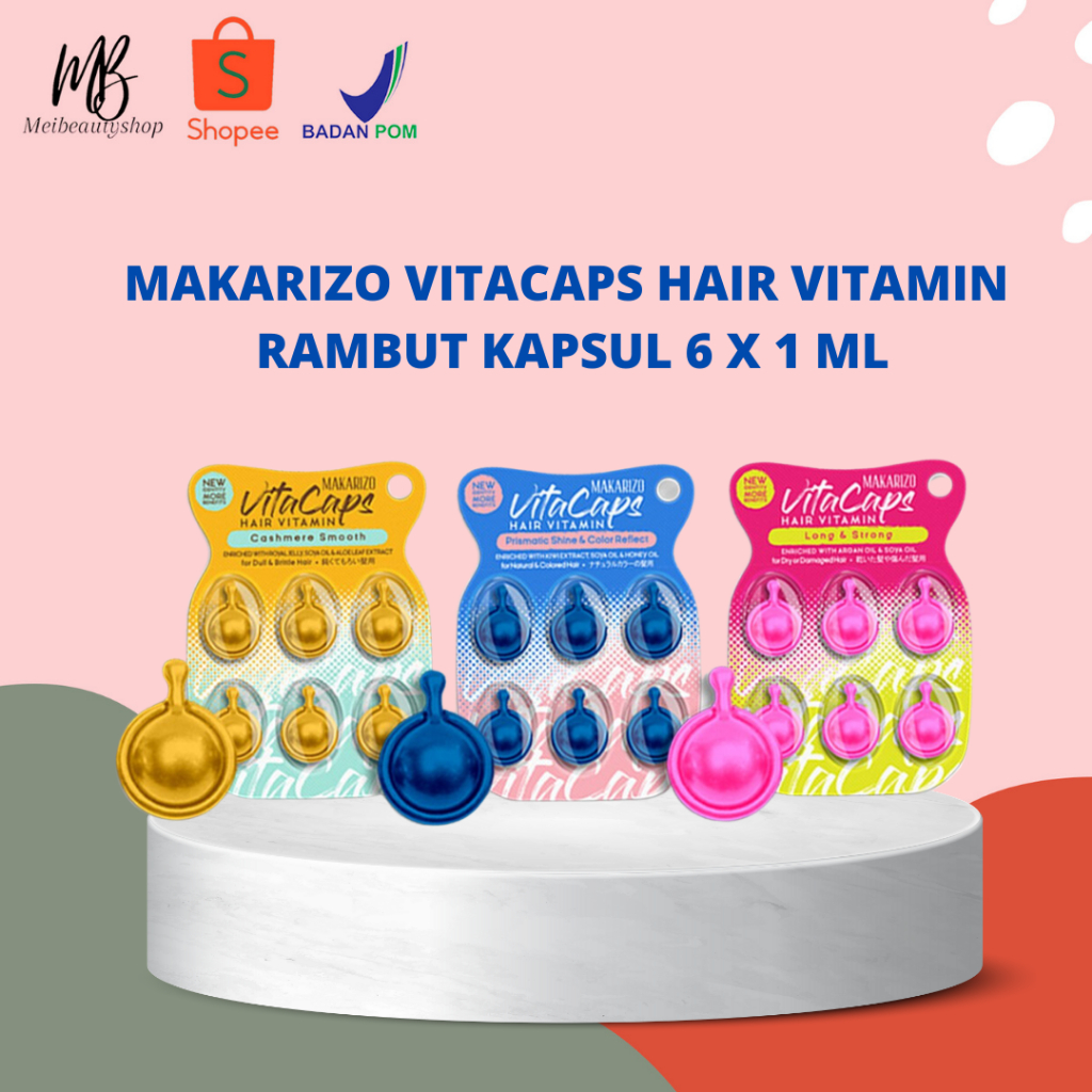 Makarizo VITACAPS Hair Vitamin Isi 6