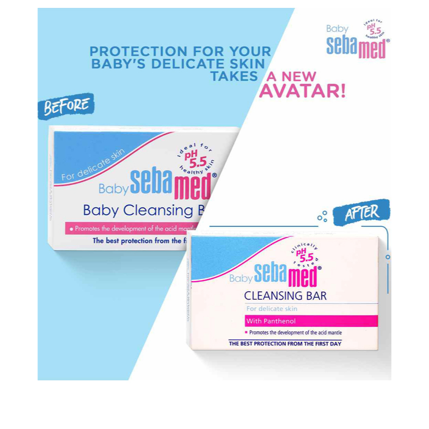 Sebamed Baby Cleansing Bar (100gr) ✔BPOM ✔Ori