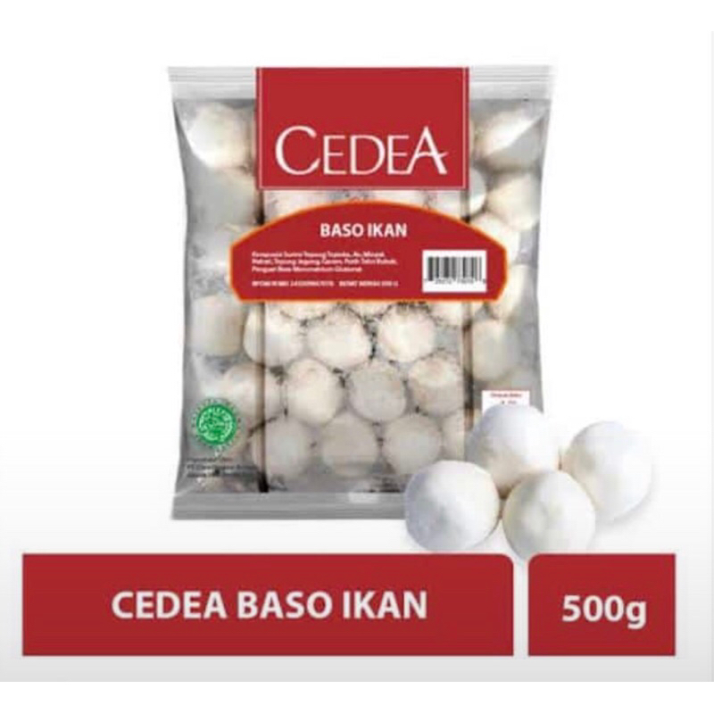 

Cedea Bakso Baso Ikan / Fish Ball 500 gr