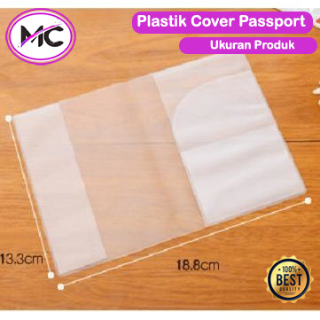 Sampul Plastik Paspor Tebal Cover Passport Buku Pernikahan Waterproof