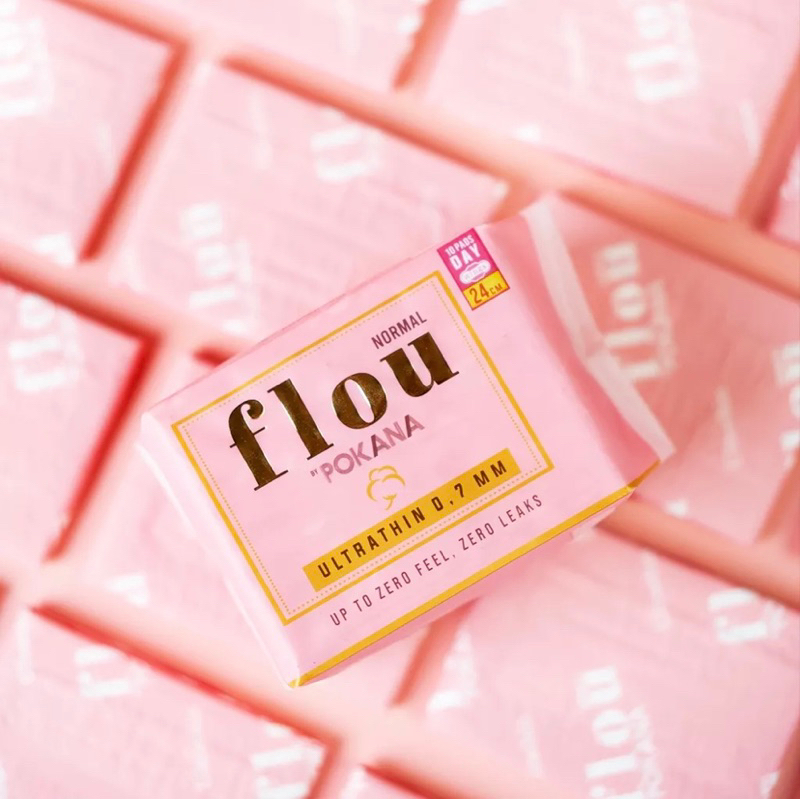 FLOU by POKANA Pembalut Premium SAP Ultrathin 0,7 mm