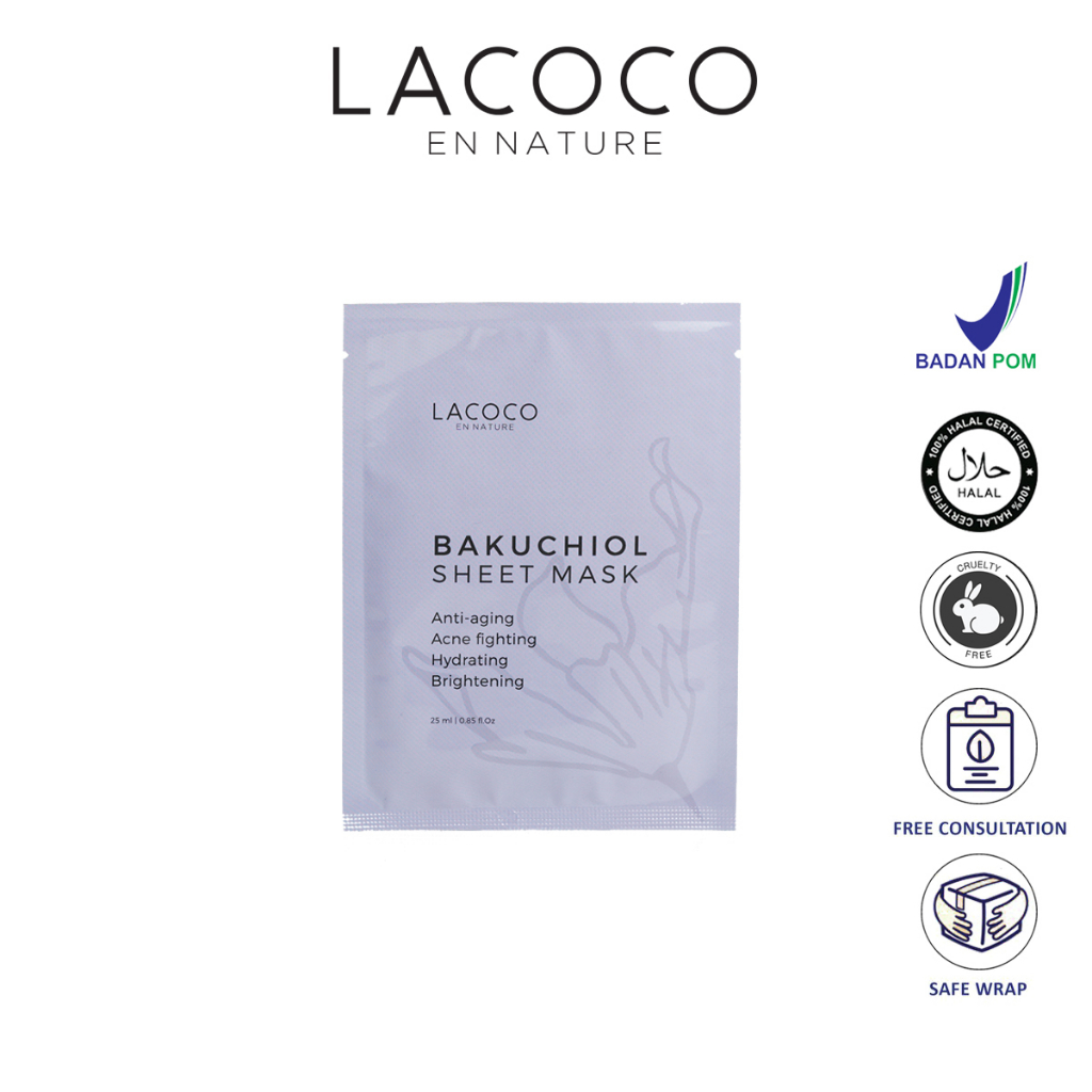 LACOCO Bakuchiol Sheet Mask