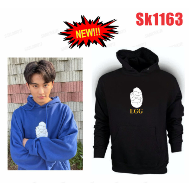 (SK1163) HOODIE SWEATER NCT DREAM NCT127 MARK EGG