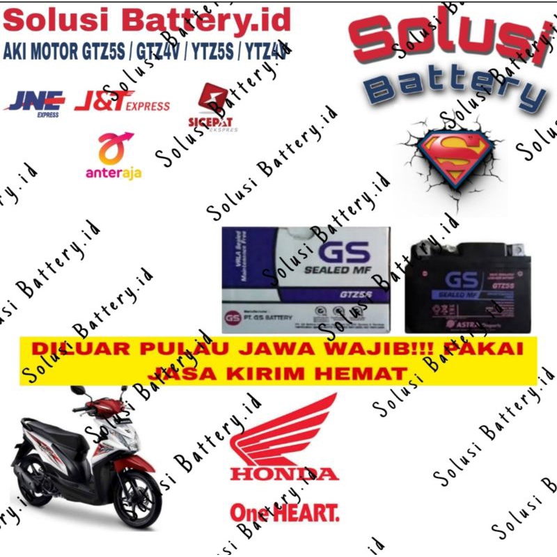 AKI MOTOR (GS ASTRA)GTZ5S /GTZ4V /YTZ5S /YTZ4V AKI KERING MF